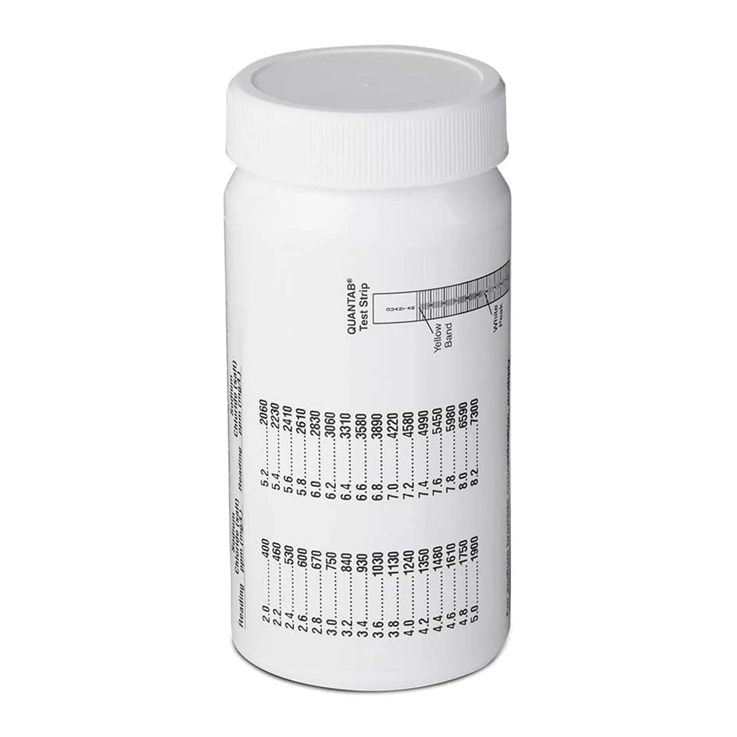 HACH AQUACHEK SODIUM CHLORIDE SALT TESTING STRIPS 40CT