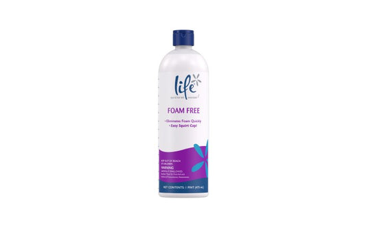 LIFE SPA & HOT TUB FOAM FREE DEFOAMER 1-PT