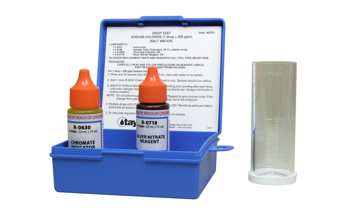 TAYLOR SODIUM CHLORIDE SALT TEST KIT K-1766
