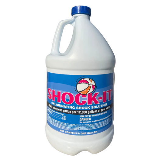 Shock-It Liquid Chlorine 12.5% Pool Shock 1 GAL