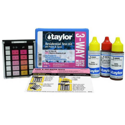 TAYLOR RESIDENTIAL 3 WAY DPD TEST KIT K-1001