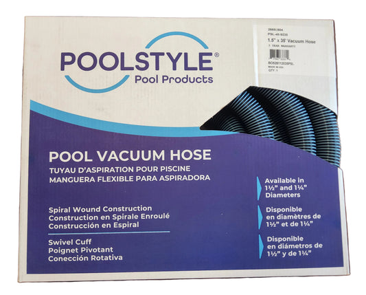 POOLSTYLE 1.5"x35' DELUXE VAC HOSE